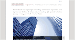 Desktop Screenshot of estudiorachetti.com